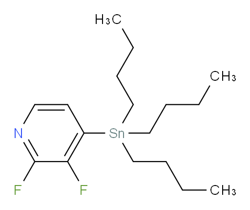 2,3-difluoro-4-(tributylstannyl)pyridine