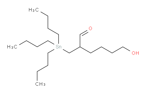 6-hydroxy-2-((tributylstannyl)methyl)hexanal
