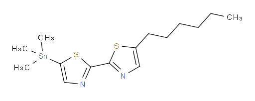 5-己基-5'-(三甲基锡基)-2,2'-bi噻唑
