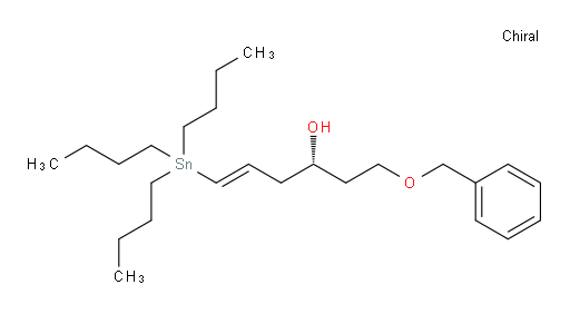 (S,E)-1-(benzyloxy)-6-(tributylstannyl)hex-5-en-3-ol