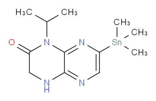 1-isopropyl-7-(trimethylstannyl)-3,4-dihydropyrazino[2,3-b]pyrazin-2(1H)-one