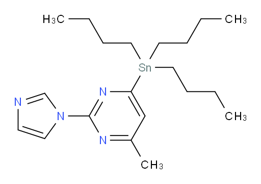 2-(1H-imidazol-1-yl)-4-methyl-6-(tributylstannyl)pyrimidine