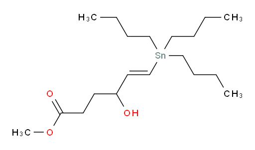 (E)-methyl 4-hydroxy-6-(tributylstannyl)hex-5-enoate