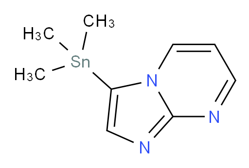 3-(三甲基锡基)咪唑并[1,2-a]嘧啶