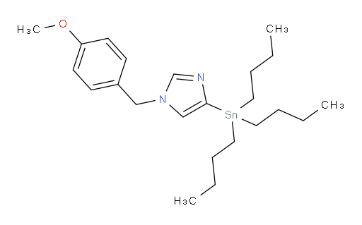 1-(4-methoxybenzyl)-4-(tributylstannyl)-1H-imidazole