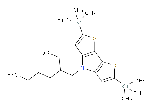4-(2-乙基己基)-2,6-双(三甲基锡基)-4H-二噻吩并[3,2-b:2',3'-d]吡咯