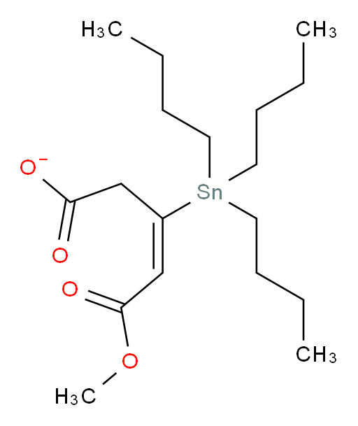 (E)-5-甲氧基-5-氧代-3-(三丁基锡基)戊-3-烯酸酯