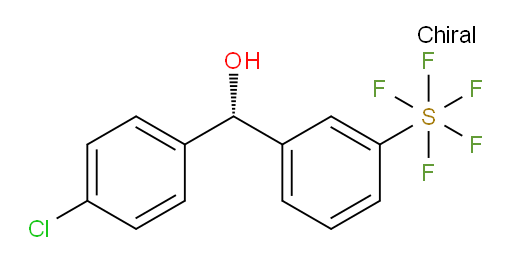 (S)-(4-chlorophenyl)(3-(pentafluoromercapto)phenyl)methanol