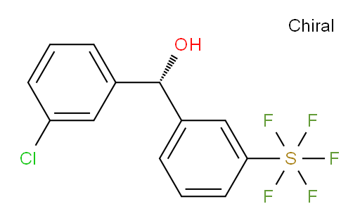 (R)-(3-chlorophenyl)(3-(pentafluoromercapto)phenyl)methanol