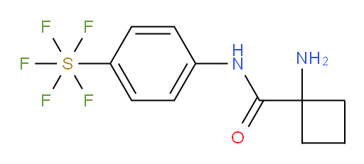 [4-[[(1-Aminocyclobutyl)carbonyl]amino]phenyl]sulfur pentafluoride