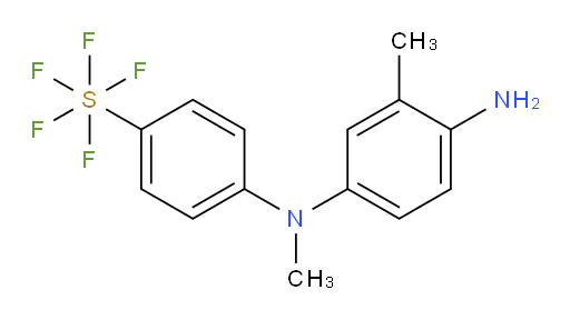 [4-[(4-Amino-3-methylphenyl)methylamino]phenyl]sulfur pentafluoride