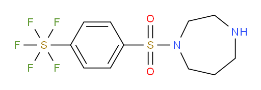 [4-[(hexahydro-1H-1,4-diazepin-1-yl)sulfonyl]phenyl]sulfur pentafluoride