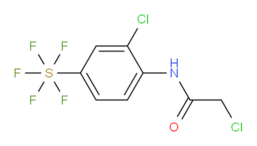 [3-chloro-4-[(2-chloroacetyl)amino]phenyl]sulfur pentafluoride