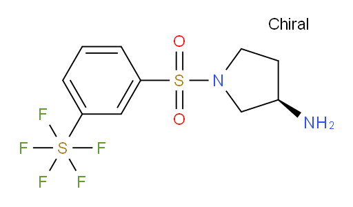 [3-[[(3R)-3-Amino-1-pyrrolidinyl]sulfonyl]phenyl]sulfur pentafluoride