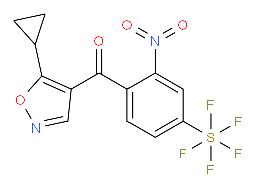 [4-[(5-cyclopropyl-4-isoxazolyl)carbonyl]-3-nitrophenyl]sulfur pentafluoride
