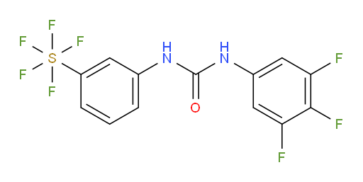 [3-[[[(3,4,5-trifluorophenyl)amino]carbonyl]amino]phenyl]sulfur pentafluoride