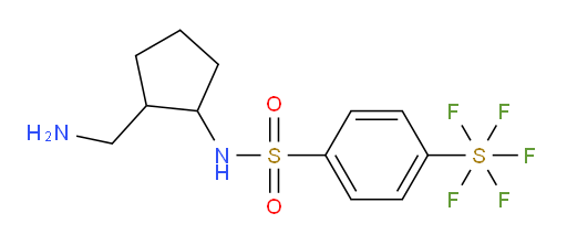 [4-[[[2-(Aminomethyl)cyclopentyl]amino]sulfonyl]phenyl]sulfur pentafluoride