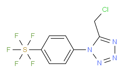 [4-[5-(Chloromethyl)-1H-tetrazol-1-yl]phenyl]sulfur pentafluoride