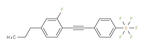 [4-[(2-fluoro-4-propylphenyl)ethynyl]phenyl]-sulfur pentafluoride