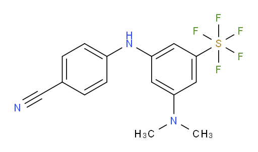 [3-[(4-Cyanophenyl)amino]-5-(dimethylamino)phenyl]sulfur pentafluoride