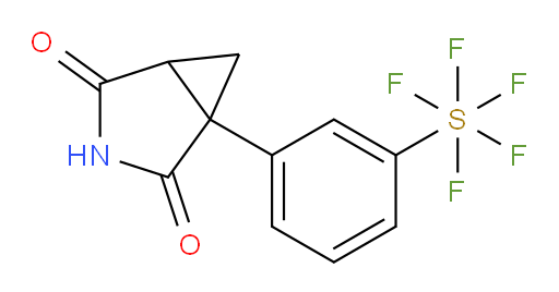 [3-(2,4-dioxo-3-azabicyclo[3.1.0]hex-1-yl)phenyl]sulfur pentafluoride