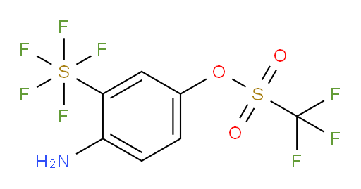 [2-Amino-5-[[(trifluoromethyl)sulfonyl]oxy]phenyl]sulfur pentafluoride