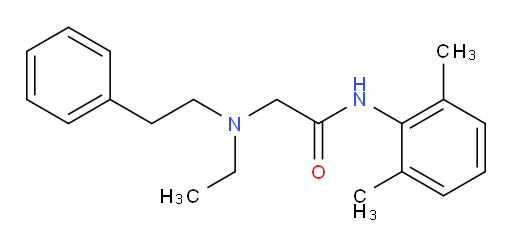 N-(2,6-dimethylphenyl)-2-(ethyl(phenethyl)amino)acetamide