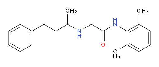 N-(2,6-dimethylphenyl)-2-((4-phenylbutan-2-yl)amino)acetamide