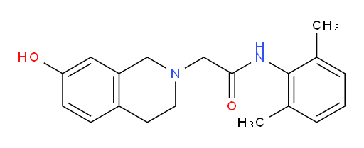 N-(2,6-dimethylphenyl)-2-(7-hydroxy-3,4-dihydroisoquinolin-2(1H)-yl)acetamide
