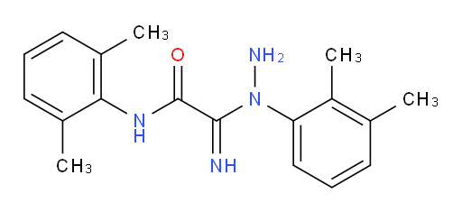 N-(2,6-dimethylphenyl)-2-(1-(2,3-dimethylphenyl)hydrazinyl)-2-iminoacetamide