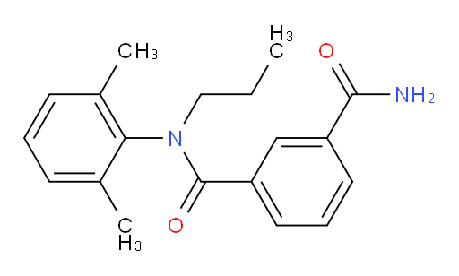 N1-(2,6-dimethylphenyl)-N1-propylisophthalamide