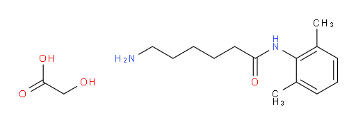 6-amino-N-(2,6-dimethylphenyl)hexanamide 2-hydroxyacetate