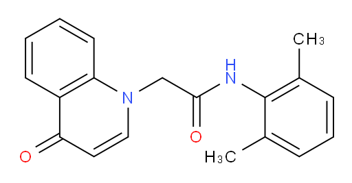N-(2,6-dimethylphenyl)-2-(4-oxoquinolin-1(4H)-yl)acetamide