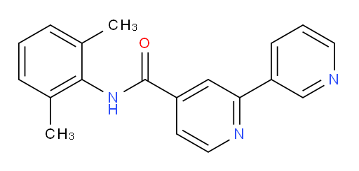 N-(2,6-dimethylphenyl)-[2,3'-bipyridine]-4-carboxamide