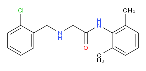 2-((2-chlorobenzyl)amino)-N-(2,6-dimethylphenyl)acetamide