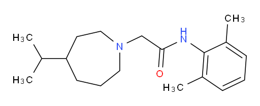 N-(2,6-dimethylphenyl)-2-(4-isopropylazepan-1-yl)acetamide