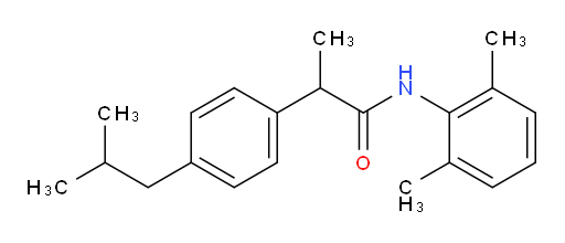 N-(2,6-dimethylphenyl)-2-(4-isobutylphenyl)propanamide