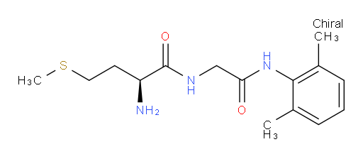 (S)-2-amino-N-(2-((2,6-dimethylphenyl)amino)-2-oxoethyl)-4-(methylthio)butanamide