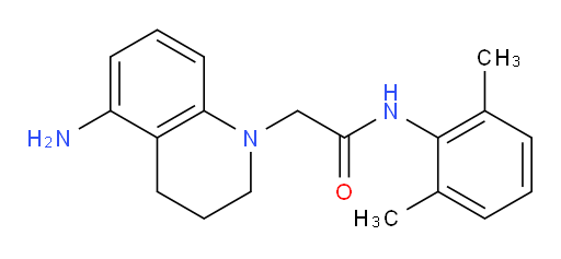 2-(5-amino-3,4-dihydroquinolin-1(2H)-yl)-N-(2,6-dimethylphenyl)acetamide