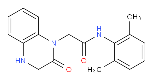 N-(2,6-dimethylphenyl)-2-(2-oxo-3,4-dihydroquinoxalin-1(2H)-yl)acetamide