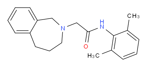 2-(4,5-dihydro-1H-benzo[c]azepin-2(3H)-yl)-N-(2,6-dimethylphenyl)acetamide
