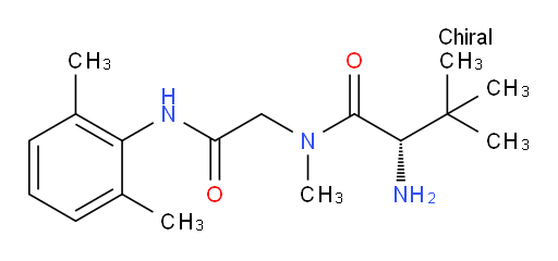 (S)-2-amino-N-(2-((2,6-dimethylphenyl)amino)-2-oxoethyl)-N,3,3-trimethylbutanamide