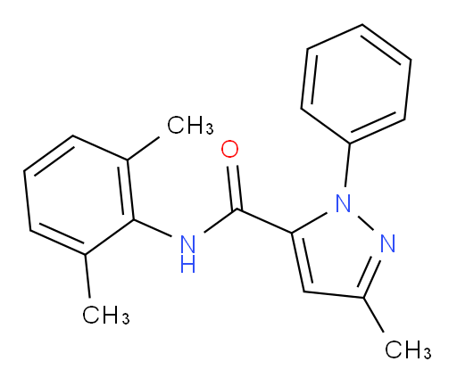 N-(2,6-dimethylphenyl)-3-methyl-1-phenyl-1H-pyrazole-5-carboxamide