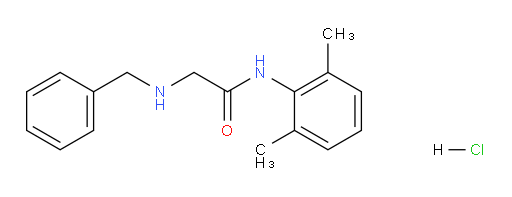 2-(benzylamino)-N-(2,6-dimethylphenyl)acetamide hydrochloride