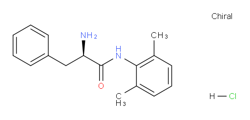 (R)-2-amino-N-(2,6-dimethylphenyl)-3-phenylpropanamide hydrochloride