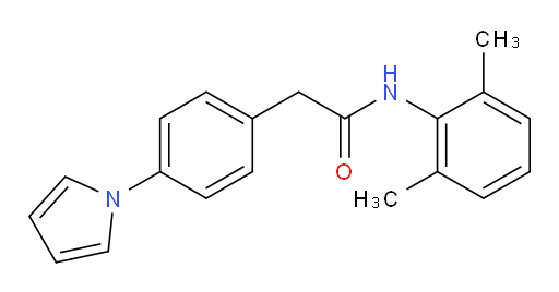 2-(4-(1H-pyrrol-1-yl)phenyl)-N-(2,6-dimethylphenyl)acetamide