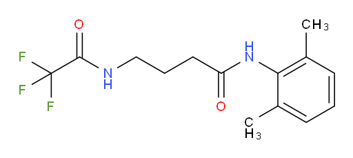 N-(2,6-dimethylphenyl)-4-(2,2,2-trifluoroacetamido)butanamide