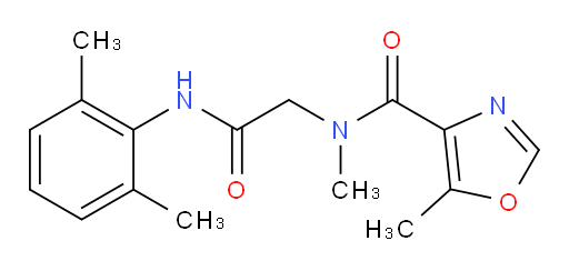 N-(2-((2,6-dimethylphenyl)amino)-2-oxoethyl)-N,5-dimethyloxazole-4-carboxamide
