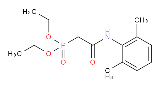diethyl (2-((2,6-dimethylphenyl)amino)-2-oxoethyl)phosphonate