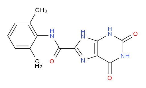N-(2,6-dimethylphenyl)-2,6-dioxo-2,3,6,9-tetrahydro-1H-purine-8-carboxamide